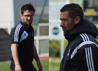 Pedro Vides (Arcachon) et Frédéric Parisot (Marmande), comme on se retrouve !