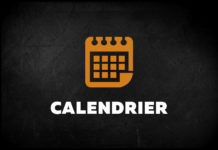 L’agenda du 13 et 14 janvier 2018 (masculins)