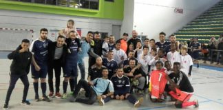 Avec les honneurs pour l’AJ Futsal pour la coupe de France