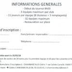 Informations-Fiche d’inscription