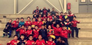 Quand les stagiaires encouragent l’équipe première de Langon