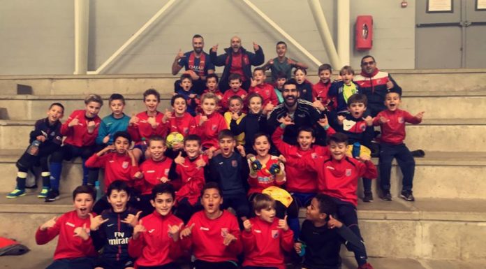 Quand les stagiaires encouragent l’équipe première de Langon