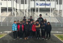 Les U11 de Blanquefort à Matmut !