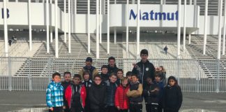 Les U11 de Blanquefort à Matmut !