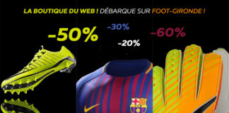 Foot Gironde lance sa boutique !