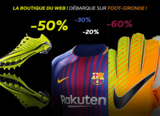 Foot Gironde lance sa boutique !