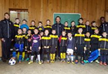 L’école de foot de Saint Médard en Jalles reçoit la visite surprise des Girondins