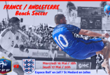 L’équipe de France de beach soccer est à Saint Médard en Jalles !