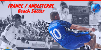 L’équipe de France de beach soccer est à Saint Médard en Jalles !