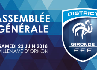 L’assemblée générale du district de la Gironde, c’est aujourd’hui !