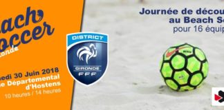 Découverte du beach soccer