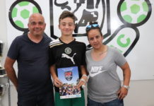 Hugo a gagné son stage Cap Girondins !