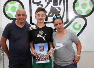 Hugo a gagné son stage Cap Girondins !