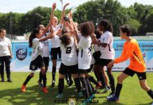 La coupe de Gironde U14F au Stade Bordelais !