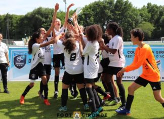 La coupe de Gironde U14F au Stade Bordelais !