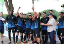 La coupe du district A pour Villenave C