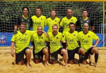 Saint Médard en Jalles en finale nationale de beach soccer