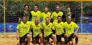 Saint Médard en Jalles en finale nationale de beach soccer