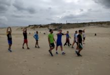 Le FC Vallée de Dordogne fait sa journée de cohésion à Biscarrosse