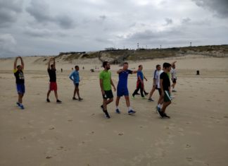 Le FC Vallée de Dordogne fait sa journée de cohésion à Biscarrosse