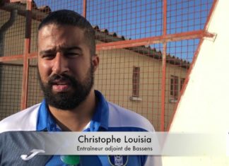 La réaction en vidéo de Christophe Louisia (Bassens)