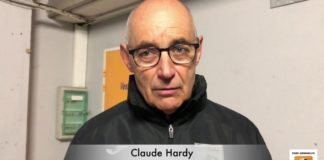 La réaction en vidéo de Claude Hardy (Izon Vayres, R2)
