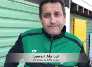 La réaction en vidéo de Laurent Abribat (Cestas)