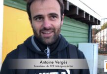 La réaction en vidéo d’Antoine Vergès (Mérignac Arlac)