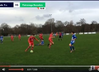 La Brède – Patronage Bazadais (U17 brassage district) en vidéo grâce à Rematch