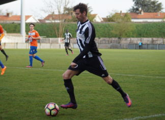 La photo du week end – Clément Janin, atout offensif du FC Libourne