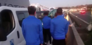 La photo du week end – Un échauffement dans les bouchons