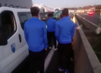 La photo du week end – Un échauffement dans les bouchons