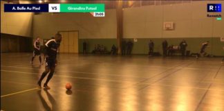 Balle Au Pied – Girondins de Bordeaux (R1 futsal) en résumé vidéo