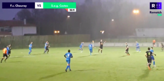 Chauray – Cestas (N3) en vidéo grâce à Rematch