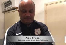 La réaction en vidéo d’Alain Brindor (Saint Emilionnais, R2)