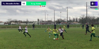 Girondins de Bordeaux – Cestas (U13, départemental 4) en résumé vidéo