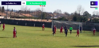 Le Taillan – Pauillac en résumé vidéo grâce à Rematch