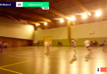 A. Balle au Pied – FC Libourne (Coupe de Gironde futsal) en résumé vidéo grâce à Rematch