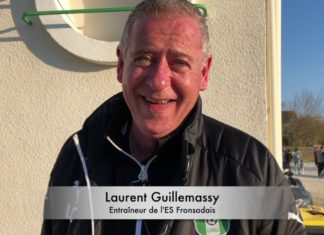 La réaction en vidéo de Laurent Guillemassy (ES Fronsadais)