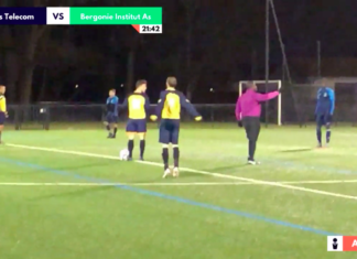 Bouygues – Bergonié (D1 foot entreprise) en résumé vidéo