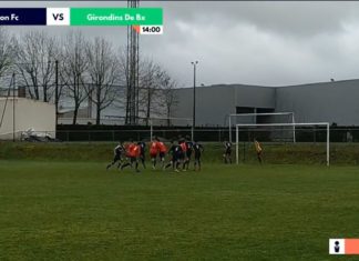 Langon – Girondins de Bordeaux (U15, R1) en résumé vidéo