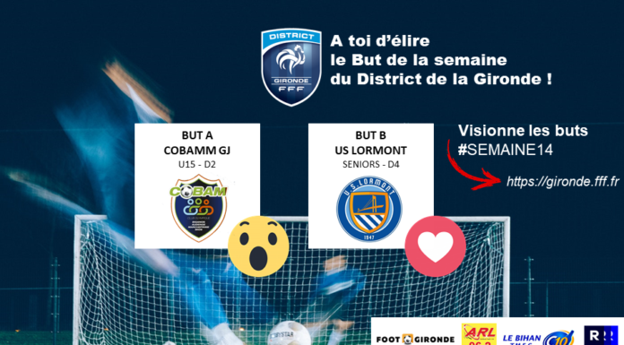 Votez pour le plus beau but de la semaine !