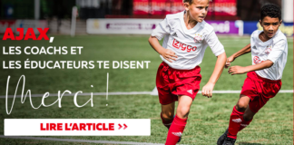Ajax, les Coachs et les Éducateurs te disent merci !
