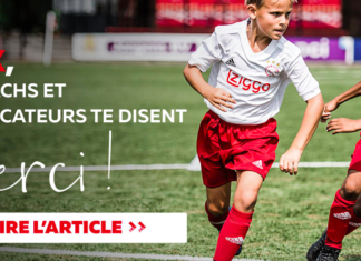 Ajax, les Coachs et les Éducateurs te disent merci !