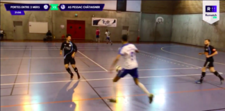 Portes Entre Deux Mers – Pessac Chataigneraie (Coupe Nouvelle Aquitaine futsal) en résumé vidéo