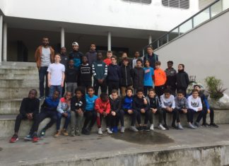 La section sportive du collège Aliénor Aquitaine inaugurée officiellement