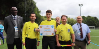Les arbitres solidaires dans la lutte contre le cancer
