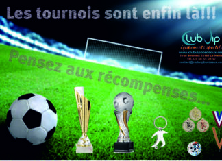 L’heure des tournois est arrivée, pensez aux trophées !