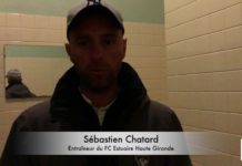 La réaction en vidéo de Sébastien Chatard (Estuaire Haute Gironde)
