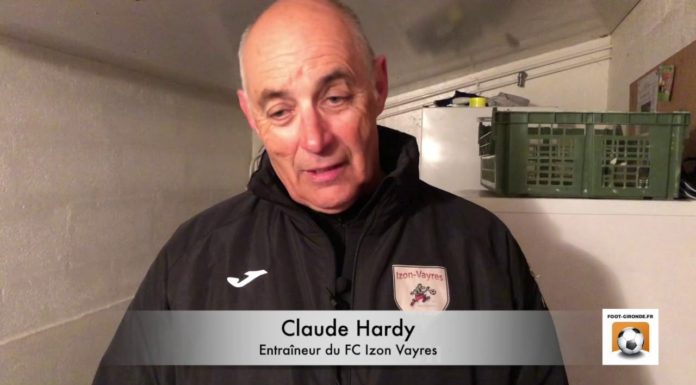 La réaction de Claude Hardy (Izon Vayres)